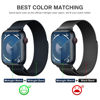 Picture of Stainless Steel Milanese Loop Compatible with Apple Watch Band 38mm 40mm 41mm 42mm 44mm 45mm 49mm 46mm men and women, Mesh Loop Magnetic Clasp Replacement for iWatch Bands Ultra Series 10 9 8 7 SE 6 5 4 3 2 1