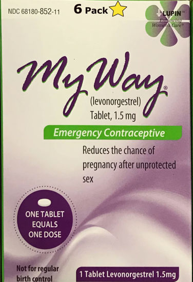 Picture of SUNCKY My Way Emergency Contraceptive 1 Tablet Each (6)