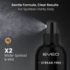 Picture of EVEO Eyeglass Cleaner Spray - Glasses Cleaner No Streaks Technology & Microfiber Cleaning Cloth - Glasses Cleaning Kit, Eye Glass Cleaners Spray Lens Cleaner - Screen & Eye Glasses Kit - 2 Pack