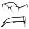 Picture of 3 Pack Reading Glasses Spring Hinge Stylish Readers Black/Tortoise for Men and Women (3 Mix, 1.5)