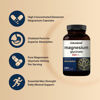 Picture of Magnesium Glycinate Capsules 500mg | 240 Count, 100% Chelated & Purified, 3rd Party Tested, Non-GMO & Gluten Free