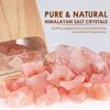 Picture of SALKING 2-in-1 Ultrasonic Essential Oil Diffuser & Himalayan Salt Lamp, Aromatherapy Diffuser Cool Mist Humidifier with Auto Off Function, 100% Pure Himalayan Pink Salt Rock, 150ml (Wooden Grain)