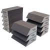 Picture of SACKORANGE 12 Pack Single Sanding Sponge Set - 80/100/120/180/220/320 Grit Sanding Blocks Assortment, Washable and Reusable