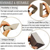 Picture of SACKORANGE 12 Pack Single Sanding Sponge Set - 80/100/120/180/220/320 Grit Sanding Blocks Assortment, Washable and Reusable