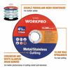 Picture of WORKPRO 20-Pack Cut-Off Wheels, 4-1/2 x 7/8-inch Metal&Stainless Steel Cutting Wheel, Thin Metal Cutting Disc for Angle Grinder