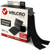 Picture of VELCRO Brand Heavy Duty Tape | 16 Foot Roll | Strong Sticky Back Adhesive Holds up to 10 lbs | Industrial Strength Fasteners for Indoor or Outdoor Use | 1-1/2in Width, Black (VEL-30838-USA)