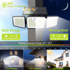 Picture of daphino Solar Lights Outdoor 2500LM Motion Sensor Outdoor Lights,3 Head 355° Wide Angle Street Area Lights, Waterproof Security Lights with 3 Modes(Non-Remote,2 Pcs)