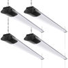 Picture of Barrina LED Shop Lights for Workshop 4FT, 84W, 10000LM, 5000K Linkable Light Fixture for Garage, Basement, Hanging or Flush Mount, ETL, 4 Packs