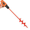 Picture of MAXCCINO Auger Drill Bit for Planting 2"(D) x14.5(L), Garden Ground Earth Spiral Drill Bit for 3/8" Hex Drive Drill, for Post Hole Digger Bulb Bedding Digging Plant Rapid Planter