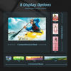 Picture of NIERBO 2x2 HDMI Video Wall Controller, 4K x 2K HD Display, 180 Degree Rotate, 8 Display Modes - 2x2, 1x2, 1x3, 1x4, 2x1, 3x1, 4x1, HDMI Input 4K & Output 1080P