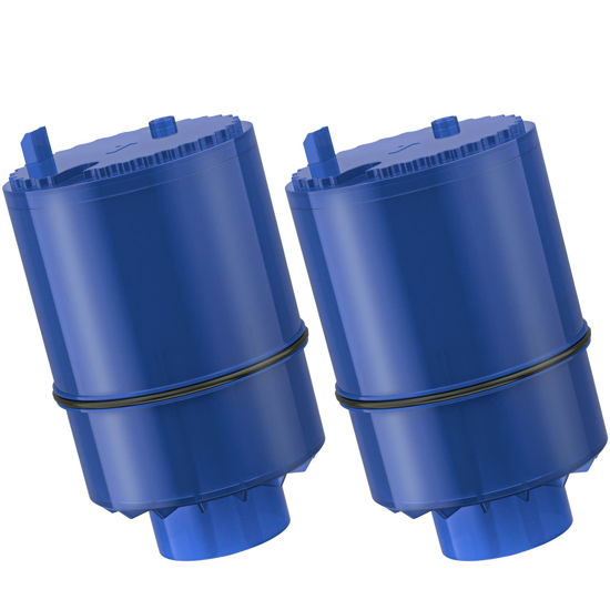 Picture of 2-Pack Water Filter Replacement for PUR, PUR PLUS Faucet Water Filtration System, NSF Certified, Replace Mineral Core Faucet Mount Water Filter