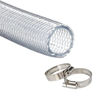 Picture of JUNZHIDA High Pressure Braided Clear Flexible PVC Tubing 3/4" ID,10ft