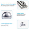 Picture of Breezliy 600 Piece 6 Sizes Assorted Loose Bicycle Bearing Balls 1/4" 7/32" 3/16" 5/32" 1/8" and 3/32"