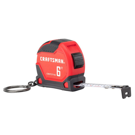 Picture of CRAFTSMAN Keychain Tape Measure, 6 FT (CMHT37106G)