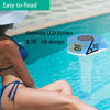 Picture of Digital Pool Thermometer - IPX-8 Waterproof Swimming Pool Thermometer Floating Easy Read, Environment-Friendly Solar-Powered Pool Temperature Gauge for Swimming Pools, Spa, Hot Tubs