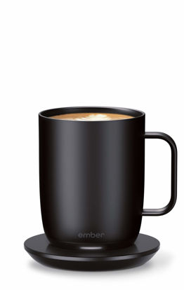 Picture of Ember Temperature Control Smart Mug 2, 14 Oz, App-Controlled Heated Coffee Mug with 80 Min Battery Life and Improved Design, Black