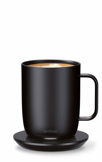Picture of Ember Temperature Control Smart Mug 2, 14 Oz, App-Controlled Heated Coffee Mug with 80 Min Battery Life and Improved Design, Black