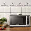 Picture of BLACK+DECKER EM720CB7 Digital Microwave Oven with Turntable Push-Button Door, Child Safety Lock, 700W, Stainless Steel, 0.7 Cu.ft