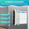 Picture of MaxGear Weekly Dry Erase Board for Fridge, Magnetic Calendar Whiteboard Planner for Refrigerator with Stain Resistant Technology, Include 7 Fine Point Markers and 1 Eraser, 16"x12"