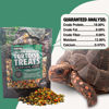 Picture of Fluker's Grub Bag Calcium Fortified Tortoise Treats, All Natural Herbivore Blend Fruits and Vegetables, for Tortoise and Herbivore Pets, 4 oz