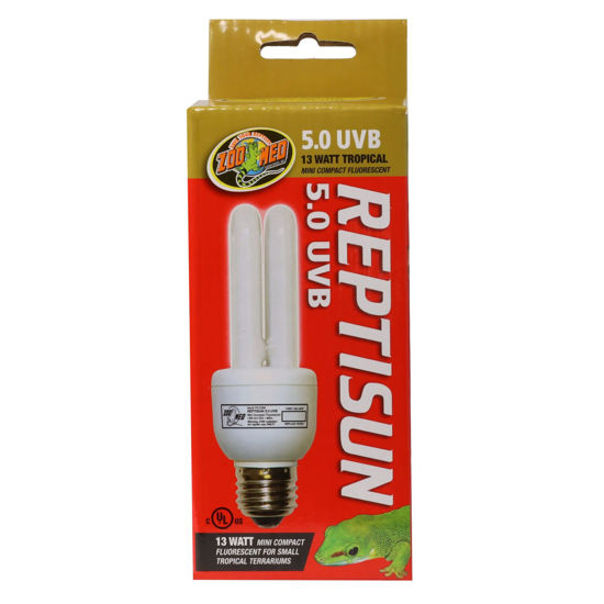 Picture of Zoo Med ReptiSun 5.0 Mini Compact Fluorescent Lamp 13 Watts