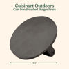 Picture of Cuisinart 6.5" Cast Iron Smashed Burger Press, Juicy and Crispy Burgers for BBQs, Cookouts