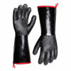 Picture of 932°F Extreme Heat Resistant Gloves for Grill BBQ,Aillary Waterproof Long Sleeve Pit Grill Gloves for Fryer, Baking, Oven,Smoker,Fireproof, Oil Resistant Neoprene Coating（14-Inch ）