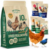 Picture of Hatortempt Bulk Dried Mealworms 10 Lbs - Non-GMO Mealworms for Chicken & Birds - Chicken Feed Treats for Laying Hens - Chick Feed - Organic Chicken Feed