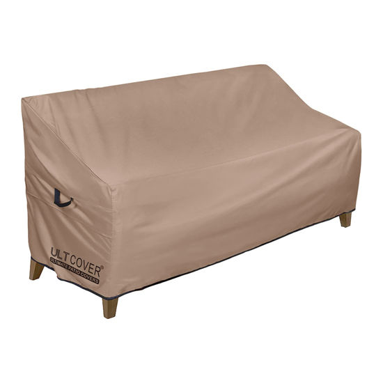 Picture of ULTCOVER Waterproof Outdoor Sofa Cover - Heavy Duty Patio Bench Covers 58W x 28D x 35H inch