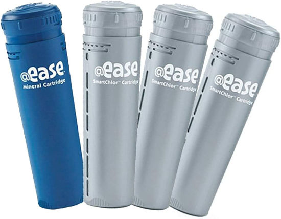 Picture of FROG @Ease Mineral Cartridge + SmartChlor Cartridges for Marquis, Caldera, Artesian & Hot Springs Spas - Hot Tub Sanitizer, CYA Free, for up to 600 Gallons