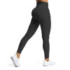 Picture of Aoxjox High Waisted Workout Leggings for Women Trinity Yoga Pants 26.5" (Black, Medium)