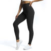 Picture of Aoxjox High Waisted Workout Leggings for Women Trinity Yoga Pants 26.5" (Black, Medium)