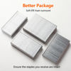 Picture of SITLDY Straight Finish Nails, 16 Gauge, 1200-Pack (1-1/2", 1-3/4", 2", 2-1/2", 300 Per Size), Galvanized, Assorted Size Project Pack