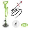 Picture of DR.PEN Flexible Grabber Claw Pick Up Reacher Tool (Drain Clog Remove Tool), With 4 Claws Bendable Hose Pickup Reaching Assist Tool for Litter Pick, Home and Kitchen Sink, Drains, Toilet (35.4 inch)