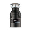Picture of InSinkErator Badger 5XP Garbage Disposal, Standard Series 3/4 HP Continuous Feed Food Waste Disposer, Black / Stainless