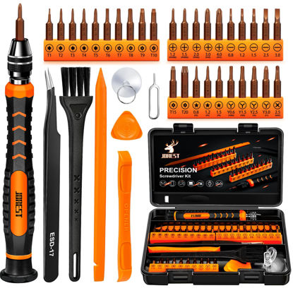 Picture of JOREST 38Pcs Small Precision Screwdriver Set, Tool Gifts for Men, Christmas Gifts for him with Torx T5, T6, Repair Tool Kit for Macbook, Computer, Laptop, iPhone, PS4 PS5, Xbox, Switch, glasses, Watch