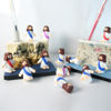 Picture of AKFAHOIF 30Pcs Little Jesus Figures, Set of 30pcs Action Figures Mini Jesus figurines in bulk, Tiny Jesus Figures to Hide and Seek Religious Gifts for Easter Egg Stuffers valentines day gifts for kids