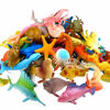 Picture of Funcorn Toys Ocean Sea Animal, 52 Pack Assorted Mini Vinyl Plastic Animal Toy Set, Realistic Under The Sea Life Figure Bath Toy for Child Educational Party Cake Cupcake Topper,Valentines Day Gift
