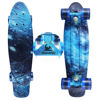 Picture of Skateboards Complete Mini Cruiser Retro Skateboard for Kids Boys Youths Beginners 22 Inch(The Starry Sky)