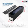 Picture of BCW QuickFold Card Boxes for Magnetics and Toploaders - Magnetic Closure Trading Card Storage Box | Fits 850-1200 Cards Each | Sleeved/Unlseeved Cards, Magnetic Card Holders | Easy Assemble - 3 Pack