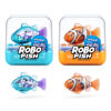 Picture of Robo Alive Robo Fish Robotic Swimming Fish (Teal + Orange) by ZURU Water Activated, Changes Color, Comes with Batteries, Amazon Exclusive (2 Pack) Series 3