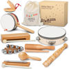 Picture of Stoie’s International Wooden Music Set - Toddler Musical Instruments for Kids Ages 5-9 Montessori Baby Musical Instruments for Toddlers 3-5 Kids Musical Instruments Toys Music