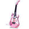 Picture of M SANMERSEN Kids Guitar for Girls Music Toys Guitar for Kids Toddler Electric Guitar with Strap Kids Pink Guitar Musical Instrument Toys for 3 4 5 Year Old Girls Gifts