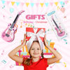 Picture of M SANMERSEN Kids Guitar for Girls Music Toys Guitar for Kids Toddler Electric Guitar with Strap Kids Pink Guitar Musical Instrument Toys for 3 4 5 Year Old Girls Gifts