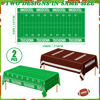 Picture of QZYL Football Party Decorations 2025, Disposable Football Tablecloth, 2 PCS Football Table Runner, Football Theme Table Cloth, Plastic Football Party Table Cover for Game Day Touchdown Party Supplies