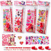 Picture of JOYIN 28 Pack Valentines Day Stationery Kids Gift Set for School Classmates Exchange, Party Favor, Includes Pencils, Erasers, Stamper, Stickers