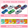 Picture of JOYIN 28 Valentines Day Gifts Cards with Die-Cast Racing Cars Vehicle for Kids Valentine’s School Classroom Exchange Party Favor Gift Supplies
