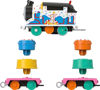 Picture of Thomas & Friends Motorized Toy Train, Wobbly Cake Thomas Engine with Cargo Cars & Pieces for Pretend Play Preschool Kids Ages 3+ Years