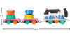 Picture of Thomas & Friends Motorized Toy Train, Wobbly Cake Thomas Engine with Cargo Cars & Pieces for Pretend Play Preschool Kids Ages 3+ Years