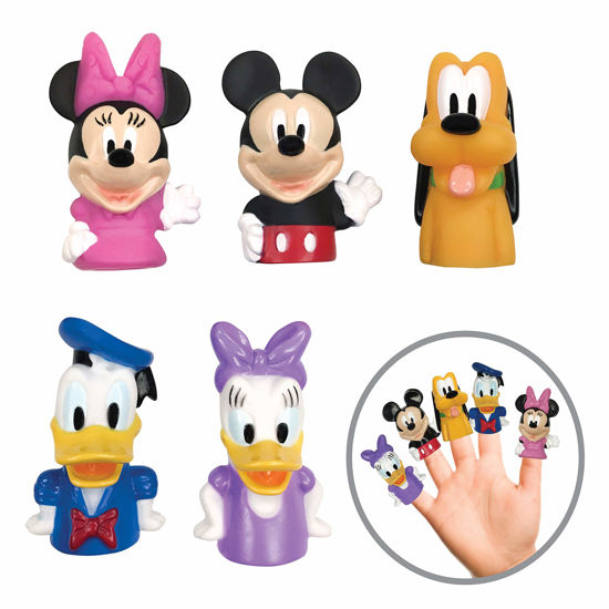 Picture of Disney Mickey Mouse & Friends Finger Puppets - Party Favors, Educational, Bath Toys